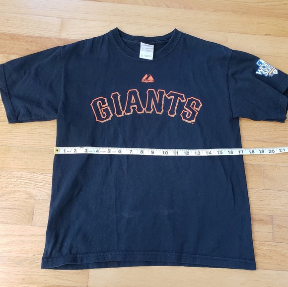 Giants Buster Posey World Series Shirt Kids Medium - Picture 5 of 7